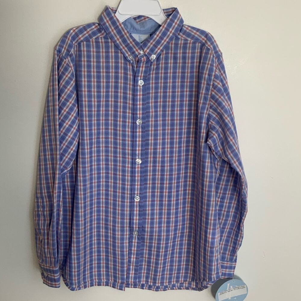 Little‎ English Button Down- Paddington Plaid